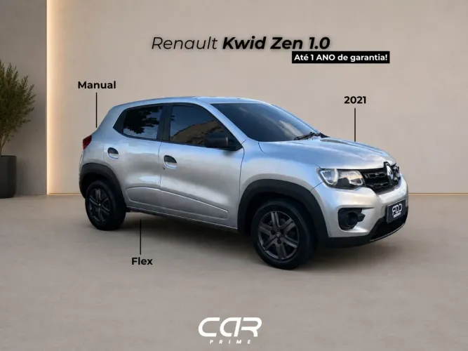 Renault Kwid Zen 1.0 Flex 12V 5P Mec. 2021