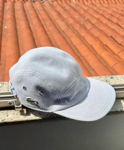 Bone lacoste five panel 
