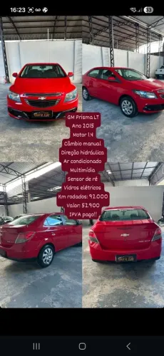 Chevrolet Prisma Sed. Joy/ LS 1.0 8V Flexpower 4P 2022