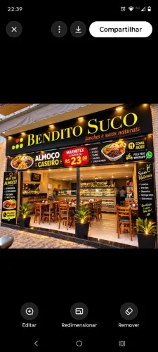 Serviço de Restaurante e lanchonete 