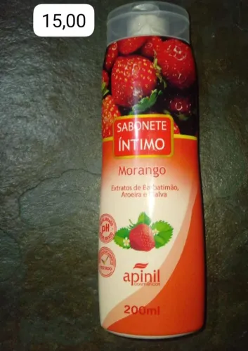 Sabonete líquido de morango ?