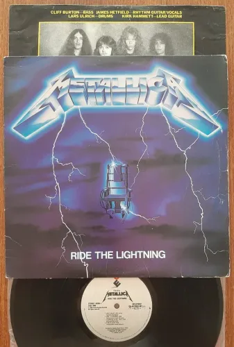 LP Vinil Metallica - Ride the Lightning (Importado USA) Elektra