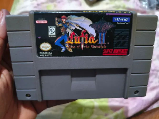 Lufia 2 Rise Of Sinitrals Original Americano SNES