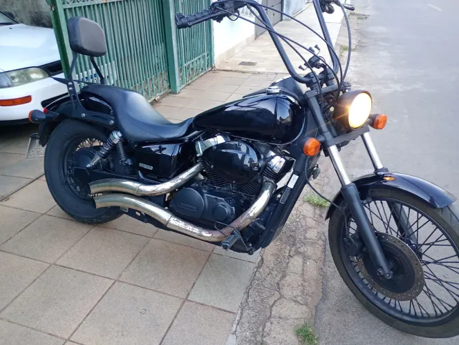 Linda shadow 750 seca suvaco escap esportivo km baixa oportunidade 