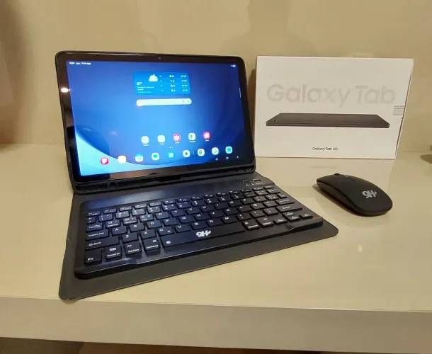 Samsung Galaxy Tab A9+ 11" + Capa + Teclado + Mouse