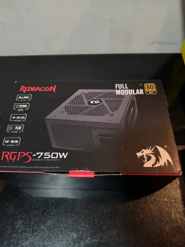 Fonte Redragon 750w Full Modular 80 Plus Gold