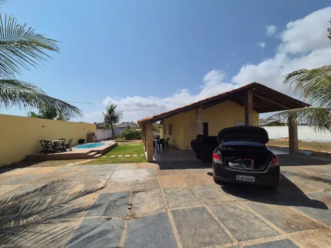 Casa para família pequena na praia do coqueiro