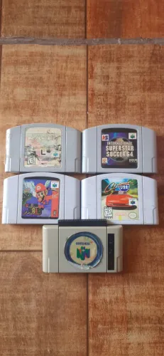 Lote Jogos Nintendo 64