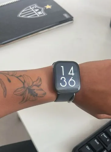 Amazfit Bip 5 Preto 1.91 GPS Alexa Bluetooth - Muito Conservado