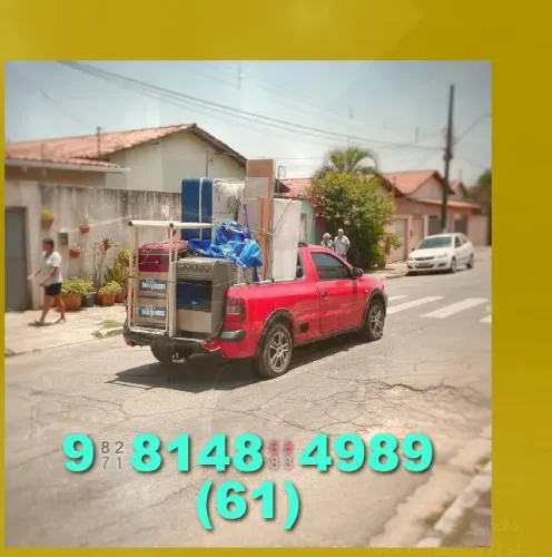 Frete para Asa Sul, Asa Norte, Sudoeste e muitas outras localizações!