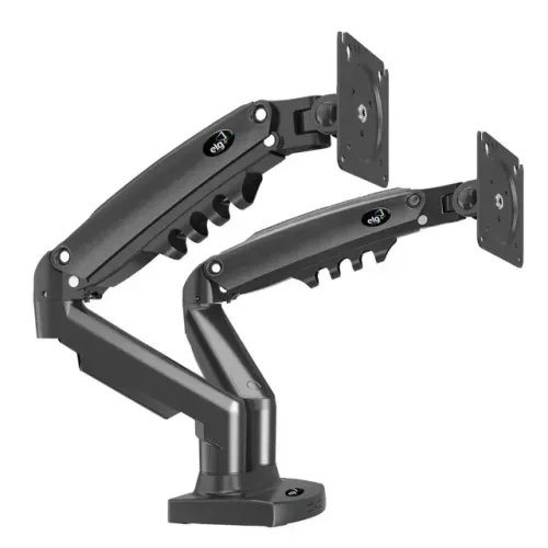 Suporte ELG F160N para 2 Monitores (NOVO NUNCA UTILIZADO) - Articulado com Pistão a Gás