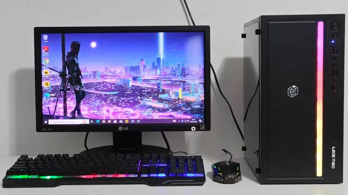 PC Seminovo i3 2100 8gb Ssd 150gb + Monitor 19 + Teclado e Mouse - 699,00