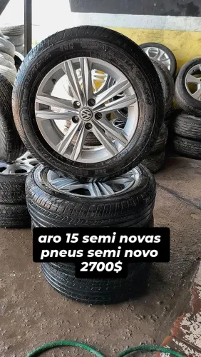 aro 15 polo tiguan pneus semi novos 