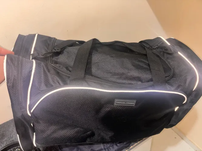 Bolsa De Viagem Grande Vegas Preta Cor Preto