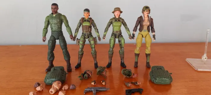 Lote bonecos militares G.I joe