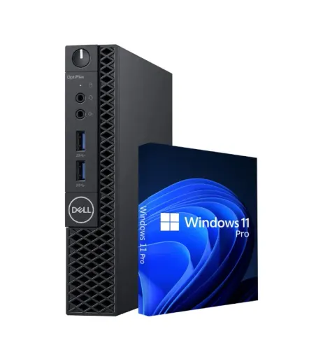 MINI CPU DELL I3 9100 - 8 GB MEMÓRIA - SSD 512 GB - WIN 11 + WI-FI 5G COMPLETO TOP