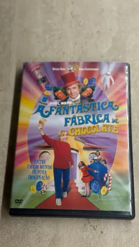DVD A FANTÁSTICA FÁBRICA DE CHOCOLATE ORIGINAL!!!