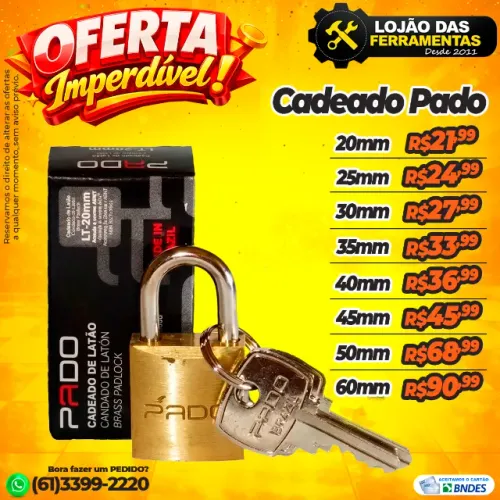 Cadeado Pado