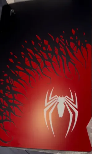 Faceplate / Tampa PS5 Spider-Man Original!!