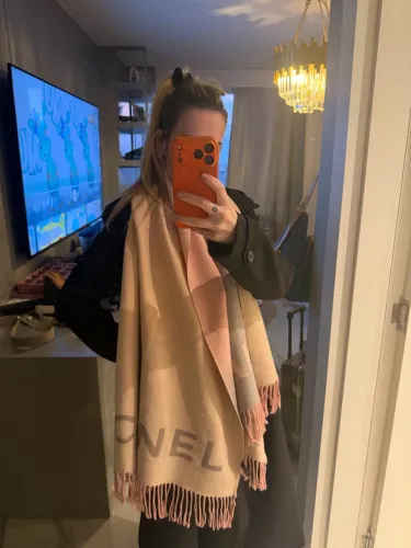 Pashmina lã CHANEL!