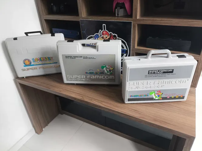 Maletas Super Famicom original Nintendo