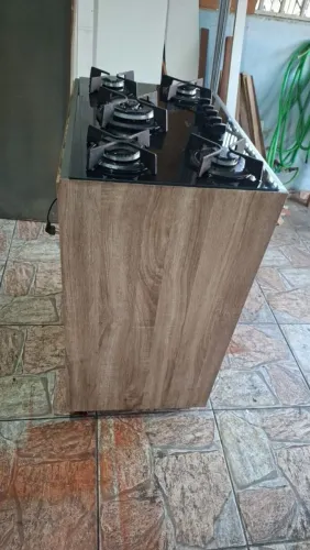 cooktop 5 bocas com balcão