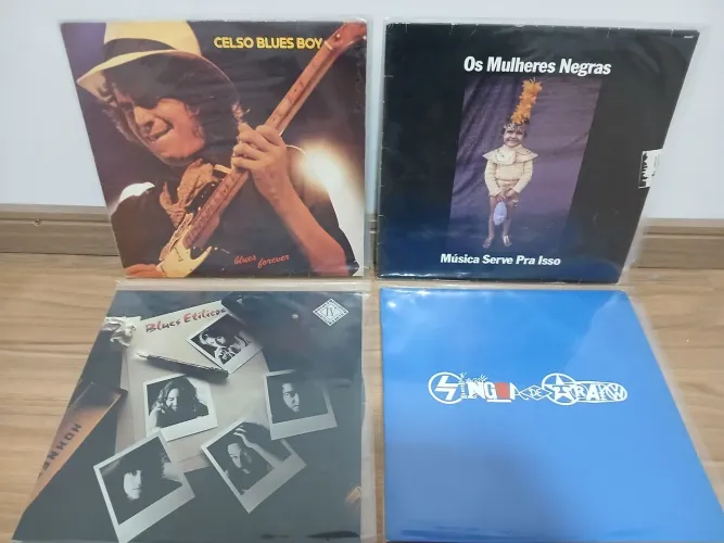 Disco vinil Blues Etílico Celso Blues Boy Os Mulheres Língua 