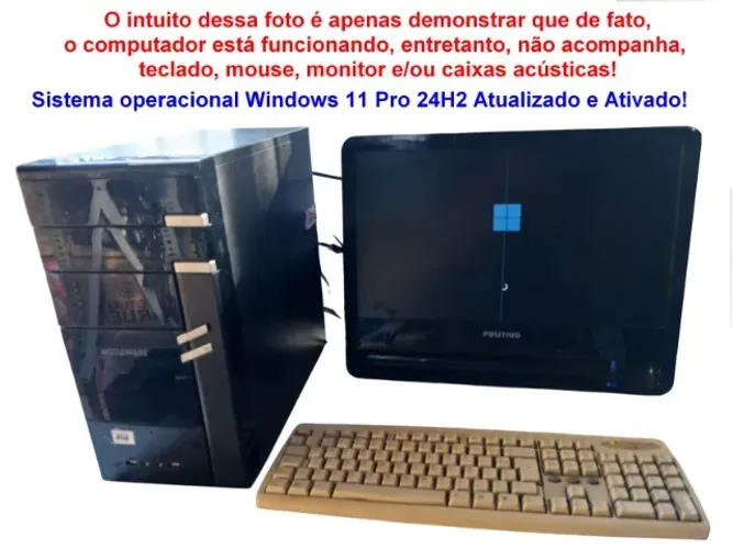 Computador Megaware i5 atualizado com Windows 11, gentileza leia todo anúncio...