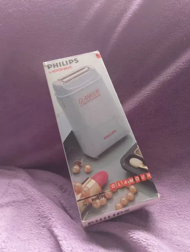 DEPILADOR ELÉTRICO LADYSHAVE PHILIPS 1980 - Novo e completo!