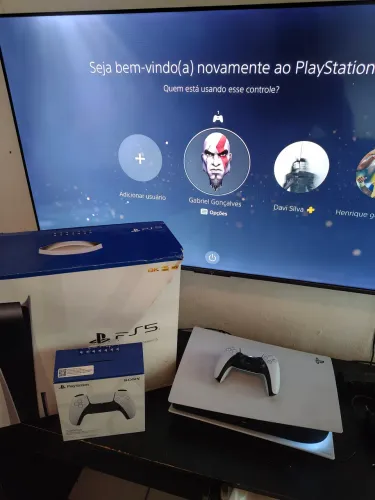 PlayStation 5 + Controle com 24 Meses de Garantia