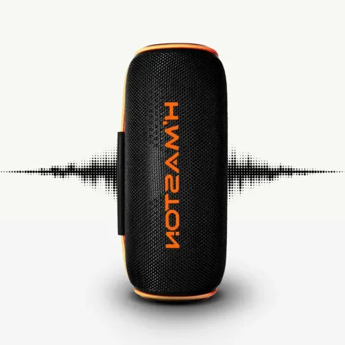 Caixa De Som Bluetooth Portátil 40w Tws Cor preto IPX6 potente H´MASTON