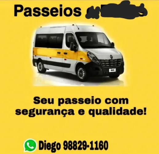 Van para passeios