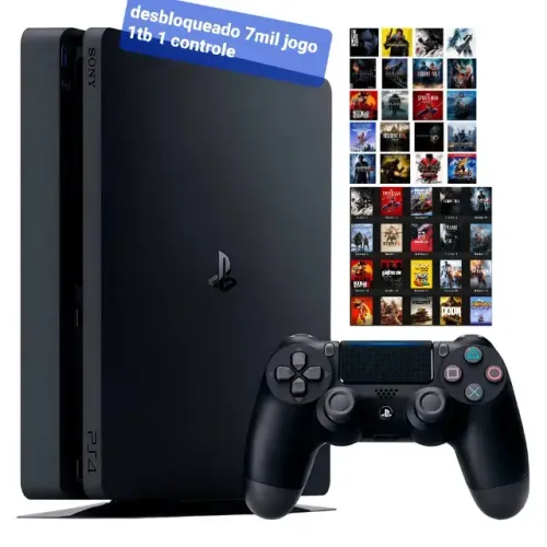 ps4 1tb desbloqueado urgente pra sair logo