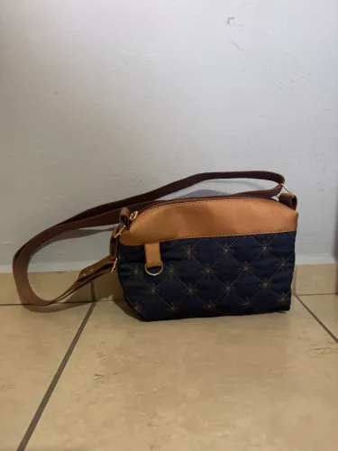 Bolsa de Ombro Transversal feita à mão Artesanato