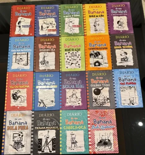 Diario de um Banana - Coleção com 19 livros