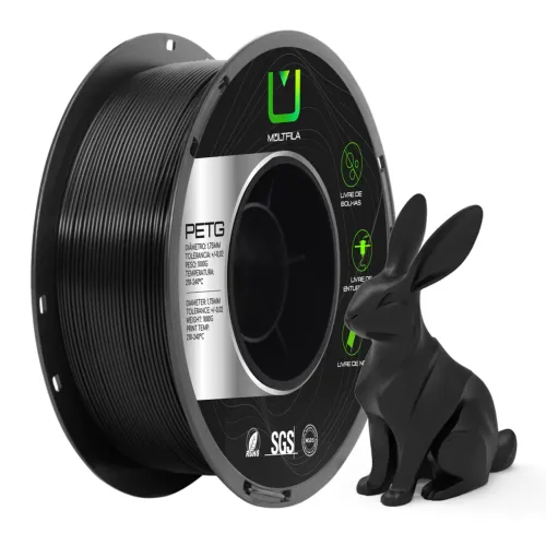 Filamento PETG preto Multfila
