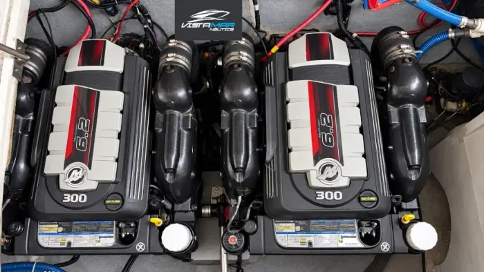 Motor centro parelha Mercruiser 300hp com Joystick