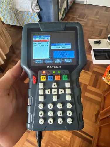 Medidor de Campo Zatech Star One C2 - Satélite e TV Digital