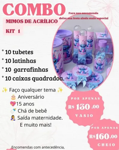 Lembrancinhas de aniversário