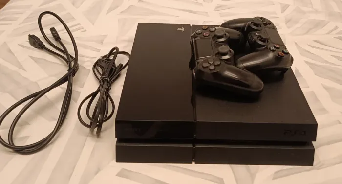 PS4 FAT 500GB + 2 CONTROLES ORIGINAIS + CAIXA ORIGINAL