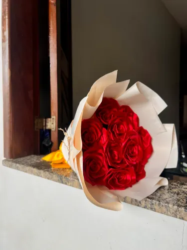 Buquê de flor eterna - Dia dos namorados 