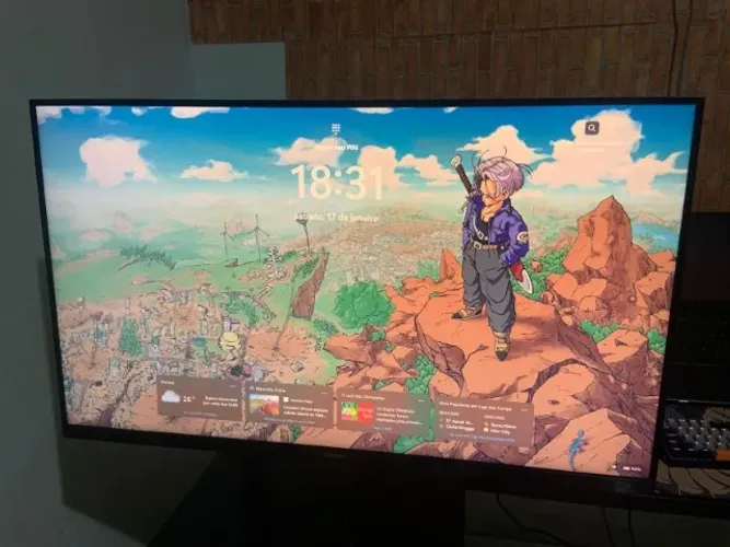 Monitor Samsung Essential S3 32" FHD + Braço Articulado Multilaser (incluso)