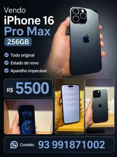 iPhone 16 PRO MAX 256gb