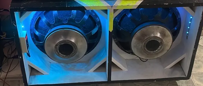 Troço alto falante de 15: target bass 4.5 por um par de 18p sem lixo 