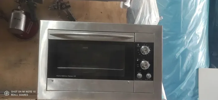 Forno eletrico Fischer fit line 32 de embutir