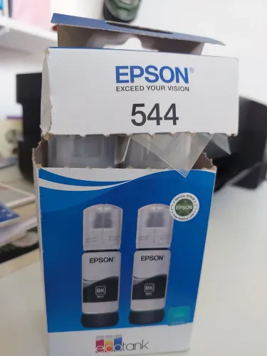 Cartuchos de tinta preta Epson