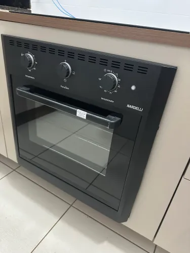 Nunca usado! Forno de embutir Nardelli 60L 