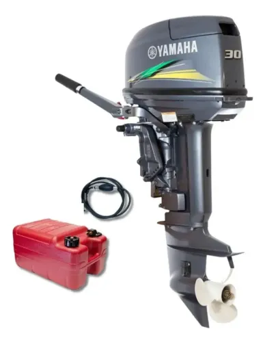 Motor Popa Yamaha 30hp Hmhs 2t Partida Manual 2024 
