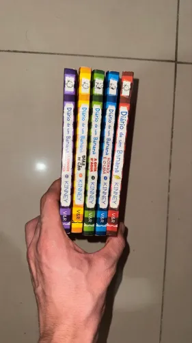 Box de livros diario de um banana do 1 ao 5 mais 6 ao 11 capa dura