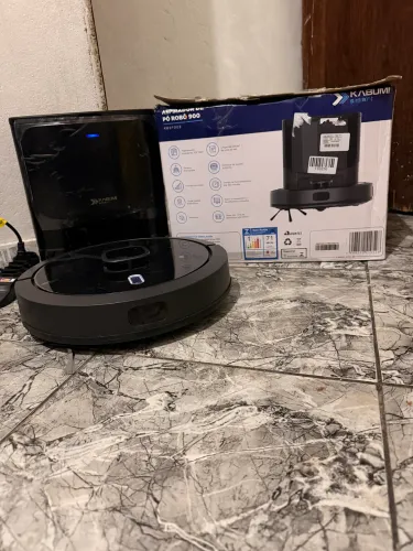 Robô Aspirador KaBuM! Smart 900 - Aspira e Passa Pano